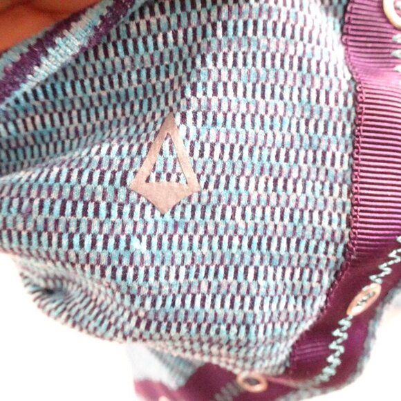 Ivivva Lululemon Village Chill Scarf Snap Button Infinity Blue One Size Stretchy - Picture 4 of 5